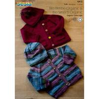 K415 Raglan Cardigan and Hat